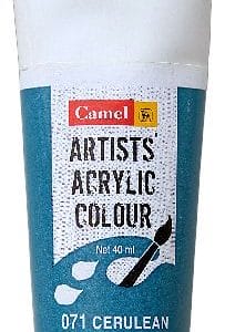 Camel Artist Acrylic Colour 40ml Tube - Cerulean Blue Hue