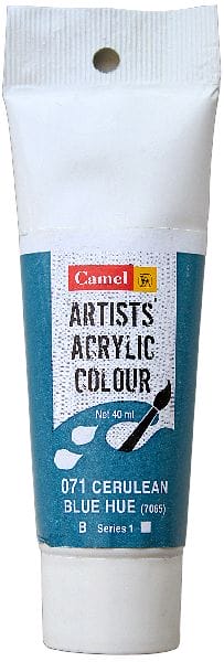 Camel Artist Acrylic Colour 40ml Tube - Cerulean Blue Hue