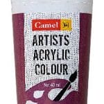 Camel Artist Acrylic Colour 40ml Tube - Deep Magenta