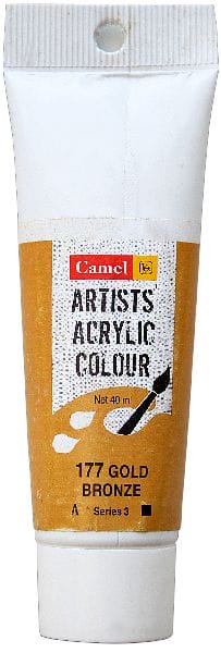 Camel Artist Acrylic Colour 40ml Tube - Gold Bronze