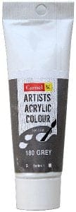Camel Artist Acrylic Colour 40ml Tube - Grey
