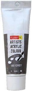 Camel Artist Acrylic Colour 40ml Tube - Grey
