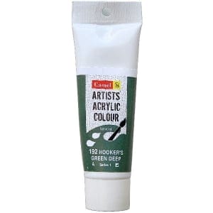 Camel Artist Acrylic Colour 40ml Tube - Hooker's Green Deep