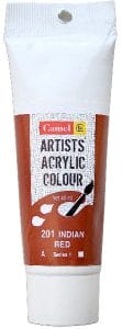 Camel Artist Acrylic Colour 40ml Tube - Indian Red