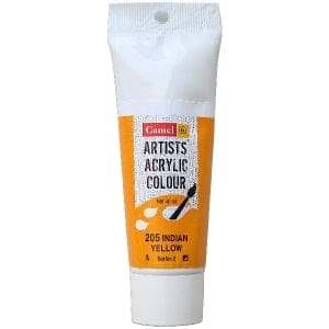 Camel Artist Acrylic Colour 40ml Tube - Indian Yellow