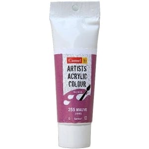 Camel Artist Acrylic Colour 40ml Tube - Mauve