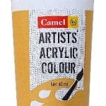 Camel Artist Acrylic Colour 40ml Tube - Naples Yellow Hue