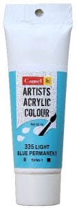 Camel Artist Acrylic Colour 40ml Tube - Light Blue Permanent