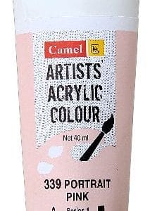 Camel Artist Acrylic Colour 40ml Tube - Portrait Pink