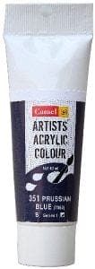 Camel Artist Acrylic Colour 40ml Tube - Prussian Blue