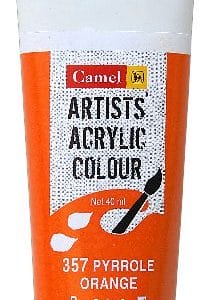 Camel Artist Acrylic Colour 40ml Tube - Pyrrole Orange