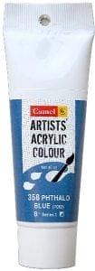 Camel Artist Acrylic Colour 40ml Tube - Phthalo Blue
