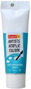 Camel Artist Acrylic Colour 40ml Tube - Turquoise Deep