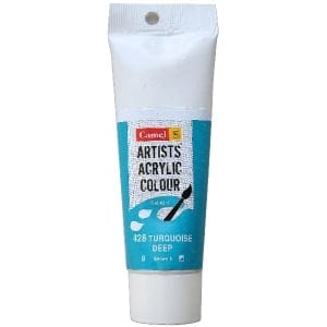 Camel Artist Acrylic Colour 40ml Tube - Turquoise Deep