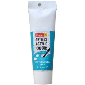 Camel Artist Acrylic Colour 40ml Tube - Turquoise Deep