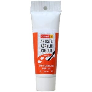 Camel Artist Acrylic Colour 40ml Tube - Vermillion Hue