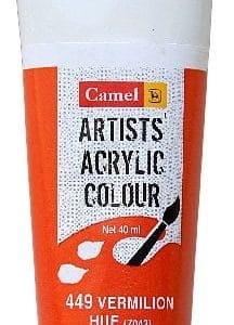 Camel Artist Acrylic Colour 40ml Tube - Vermillion Hue