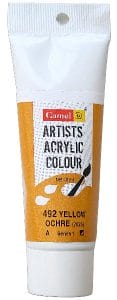 Camel Artist Acrylic Colour 40ml Tube - Yellow Ochre