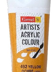 Camel Artist Acrylic Colour 40ml Tube - Yellow Ochre