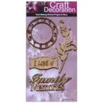 Wooden Die Cuts - Design 2