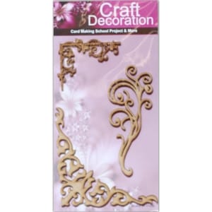 Wooden Die Cuts - Design 3