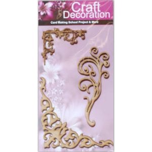 Wooden Die Cuts - Design 3