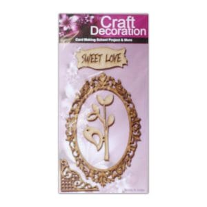 Wooden Die Cuts - Design 8