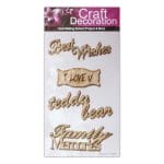 Wooden Die Cuts - Design 10