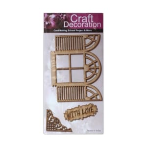 Wooden Die Cuts - Design 16