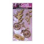 Wooden Die Cuts - Design 23