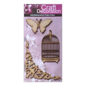 Wooden Die Cuts - Design 24