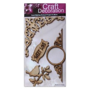 Wooden Die Cuts - Design 27