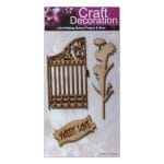 Wooden Die Cuts - Design 28