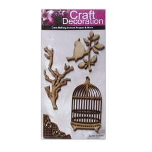 Wooden Die Cuts - Design 35