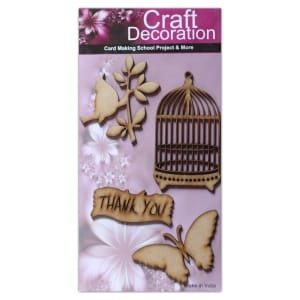 Wooden Die Cuts - Design 36