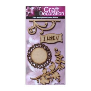 Wooden Die Cuts - Design 37