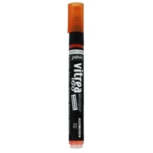 Pebeo Vitrea 160 Frosted Marker - Orange