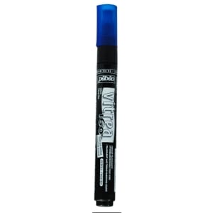 Pebeo Vitrea 160 Frosted Marker - Blue