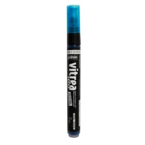 Pebeo Vitrea 160 Frosted Marker - Azure Blue