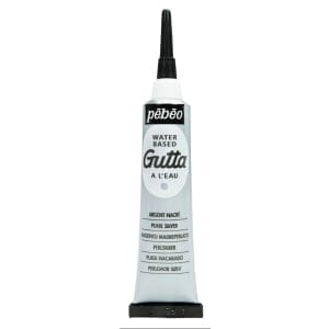 Pebeo Waterbased Gutta 20 ml Tube - Silver
