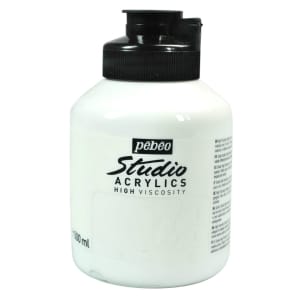 Pebeo Studio Acrylic HV 500ML - Titanium White