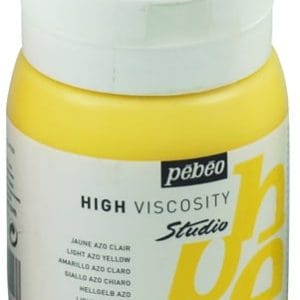 Pebeo Studio Acrylic HV 500ML - Light Azo Yellow