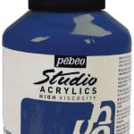 Pebeo Studio Acrylic HV 500ML - Cobalt Blue Hue