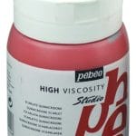 Pebeo Studio Acrylic HV 500ML - Quinacridone Scarlet