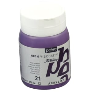 Pebeo Studio Acrylic HV 500ML - Oriental Violet