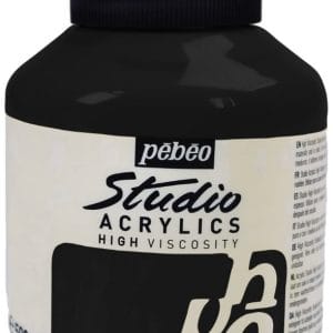 Pebeo Studio Acrylic HV 500ML - Mars Black