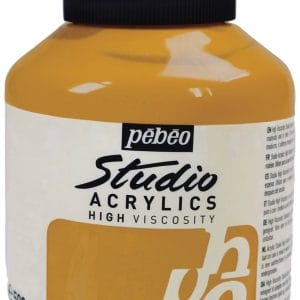 Pebeo Studio Acrylic HV 500ML - Yellow Ochre