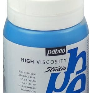 Pebeo Studio Acrylic HV 500ML - Cerulean Blue