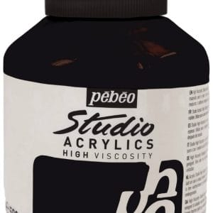 Pebeo Studio Acrylic HV 500ML - Burnt Umber