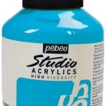 Pebeo Studio Acrylic HV 500ML - Turquoise Blue
